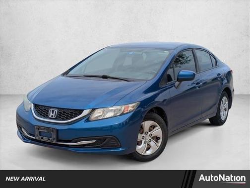 Dyno Blue Pearl 2015 Honda Civic LX