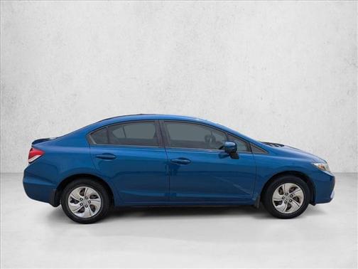 Dyno Blue Pearl 2015 Honda Civic LX