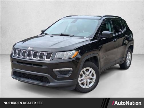 Diamond Black Crystal Pearlcoat 2018 Jeep Compass Sport
