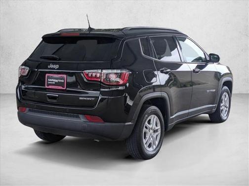 Diamond Black Crystal Pearlcoat 2018 Jeep Compass Sport