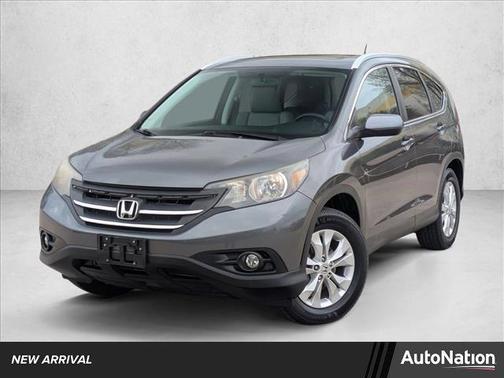 Silver/Gray 2013 Honda CR-V EX-L