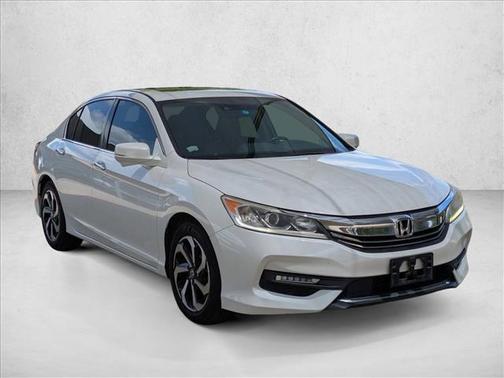 White Orchid Pearl 2017 Honda Accord EX-L w/Navigation & Honda Sensing