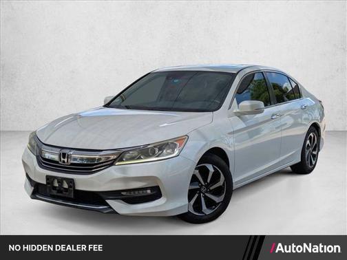 White Orchid Pearl 2017 Honda Accord EX-L w/Navigation & Honda Sensing