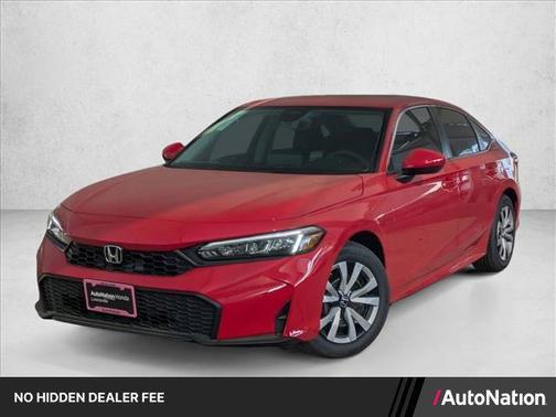 Rallye Red 2026 Honda Civic LX
