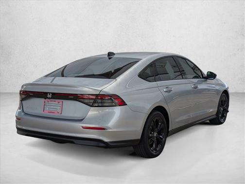 Solar Silver Metallic 2025 Honda Accord SE