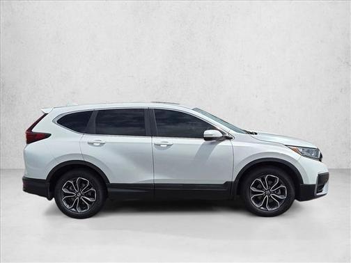 White 2021 Honda CR-V 2WD EX