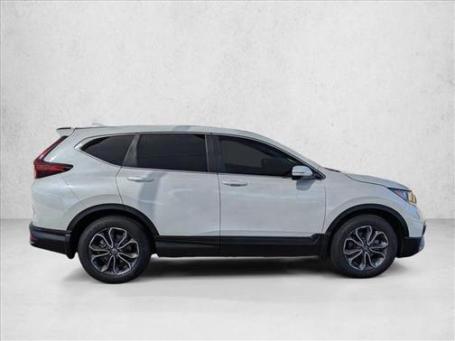 White 2021 Honda CR-V 2WD EX