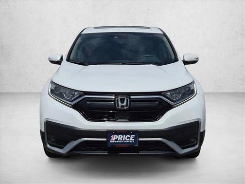 White 2021 Honda CR-V 2WD EX