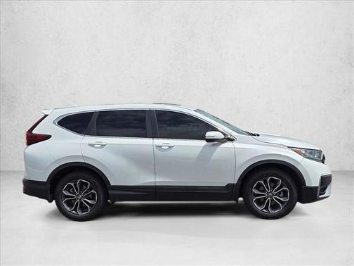 White 2021 Honda CR-V 2WD EX