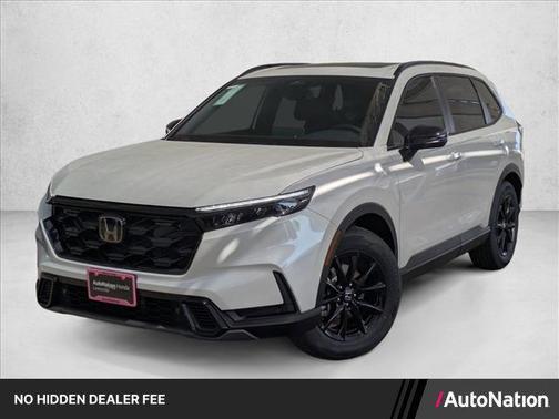 Platinum White Pearl 2026 Honda CR-V Hybrid Sport-L FWD