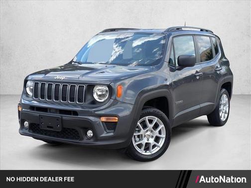 Graphite Gray 2022 Jeep Renegade Latitude