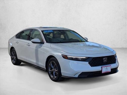 White 2023 Honda Accord EX