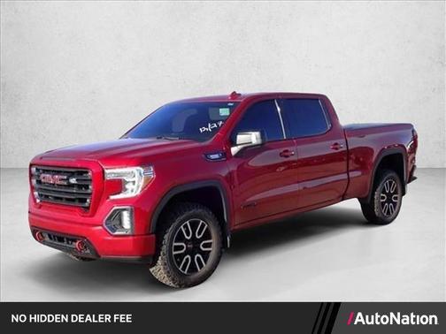 Red 2021 GMC Sierra 1500 AT4