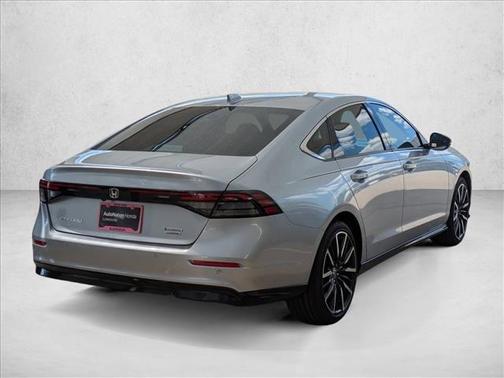 Solar Silver Metallic 2026 Honda Accord Hybrid Touring