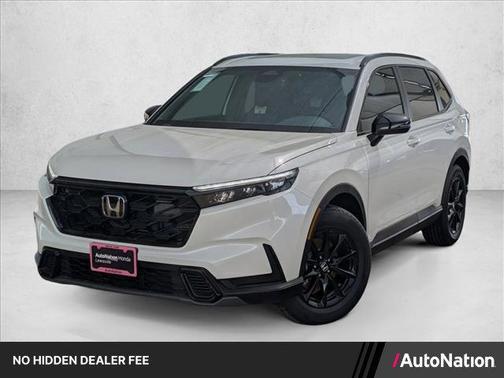 Platinum White Pearl 2026 Honda CR-V Hybrid Sport FWD