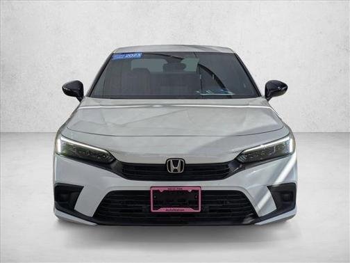 Platinum White Pearl 2023 Honda Civic Sport