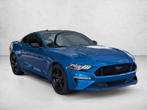 Velocity Blue Metallic 2021 Ford Mustang GT