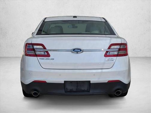 White Platinum Metallic Tri-Coat 2016 Ford Taurus SEL