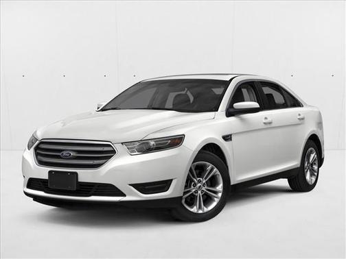White Platinum Met 2016 Ford Taurus SEL
