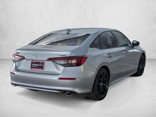 Solar Silver Metallic 2026 Honda Civic Sport