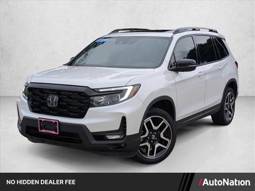 Platinum White Pearl 2023 Honda Passport AWD Elite