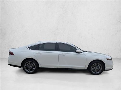 Platinum White Pearl 2025 Honda Accord Hybrid EX-L