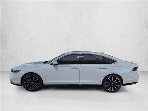Platinum White Pearl 2026 Honda Accord Hybrid Touring