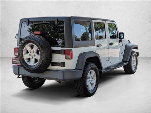 Bright White Clearcoat 2017 Jeep Wrangler Unlimited Sport