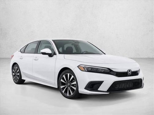 Platinum White Pea 2024 Honda Civic EX