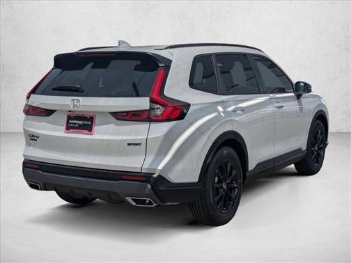 Platinum White Pearl 2026 Honda CR-V Hybrid Sport-L FWD