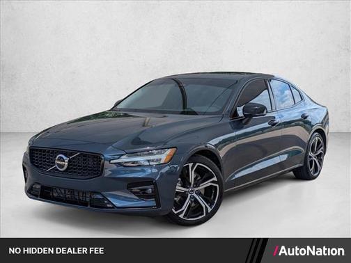 Blue 2024 Volvo S60 B5 Core Dark Theme
