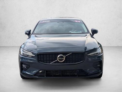 Blue 2024 Volvo S60 B5 Core Dark Theme