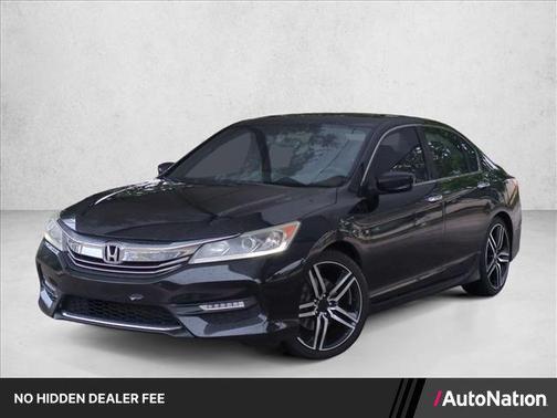 Crystal Black Pearl 2016 Honda Accord Sport