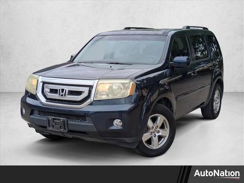 Blue 2011 Honda Pilot EX-L