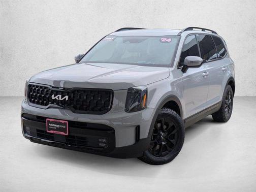 Wolf Gray 2024 Kia Telluride SX X-Pro