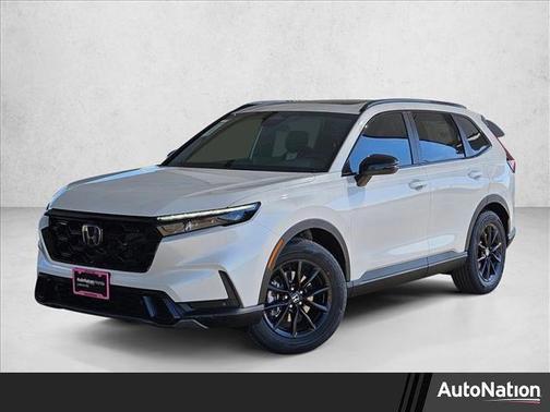 Platinum White Pearl 2026 Honda CR-V Hybrid Sport-L FWD