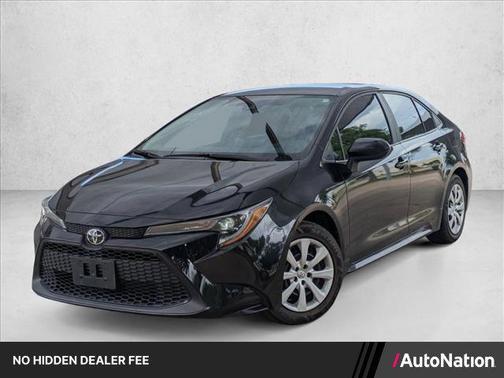 Black Sand Pearl 2022 Toyota Corolla LE