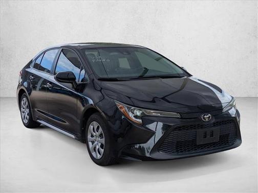 Black Sand Pearl 2022 Toyota Corolla LE
