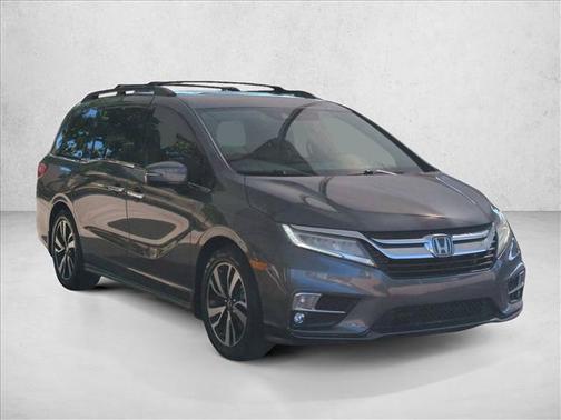 Modern Steel Metallic 2018 Honda Odyssey Elite