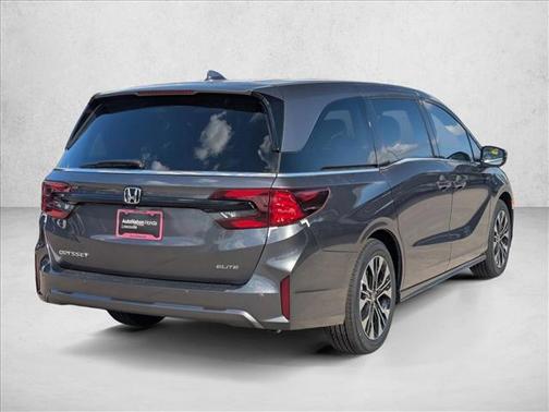 Modern Steel Metallic 2026 Honda Odyssey Elite