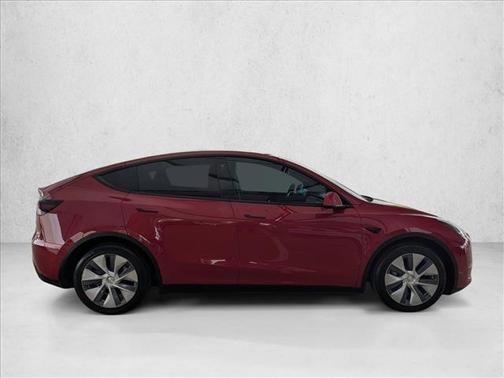 Red 2022 Tesla Model Y Long Range Dual Motor All-Wheel Drive