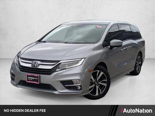 Silver/Gray 2019 Honda Odyssey Elite