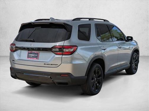 Solar Silver Metallic 2026 Honda Pilot Black Edition