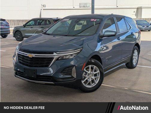 Lakeshore Blue Metallic 2024 Chevrolet Equinox 1LT