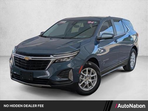 Lakeshore Blue Metallic 2024 Chevrolet Equinox 1LT