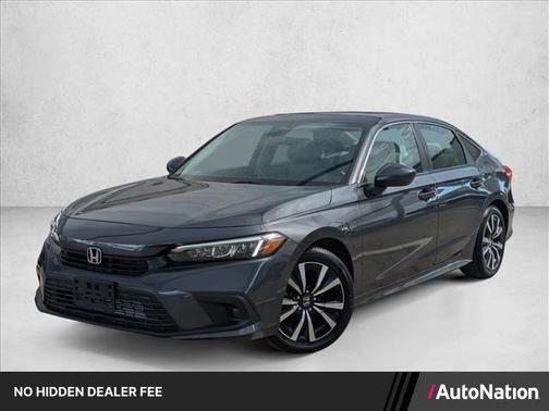 Silver/Gray 2023 Honda Civic EX