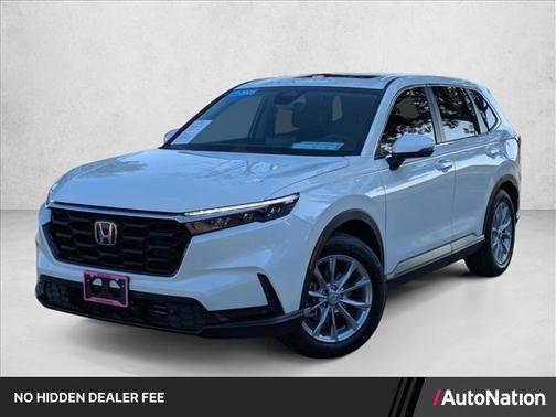 Platinum White Pearl 2025 Honda CR-V EX-L 2WD