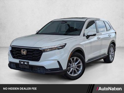 Platinum White Pearl 2025 Honda CR-V EX-L 2WD