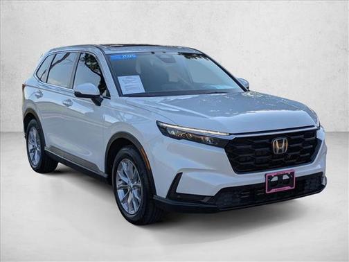 Platinum White Pearl 2025 Honda CR-V EX-L 2WD