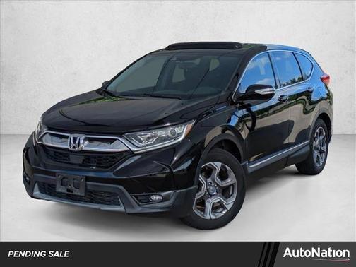 Crystal Black Pearl 2018 Honda CR-V EX-L